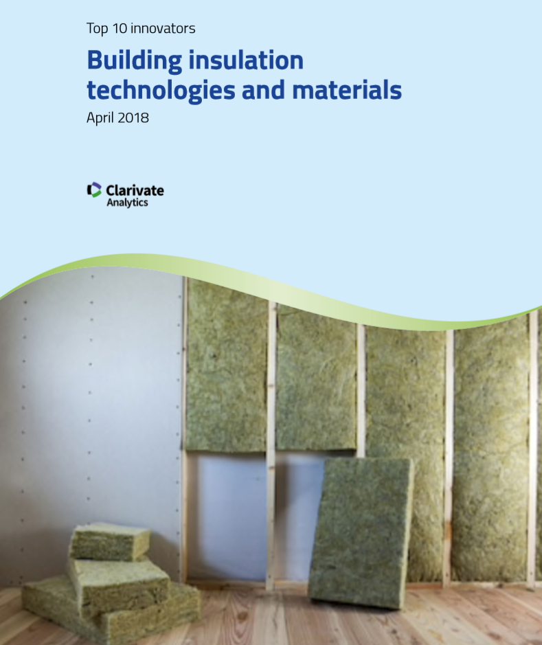 <p>The top 10 innovators in: Building insulation technology and materials</p>
