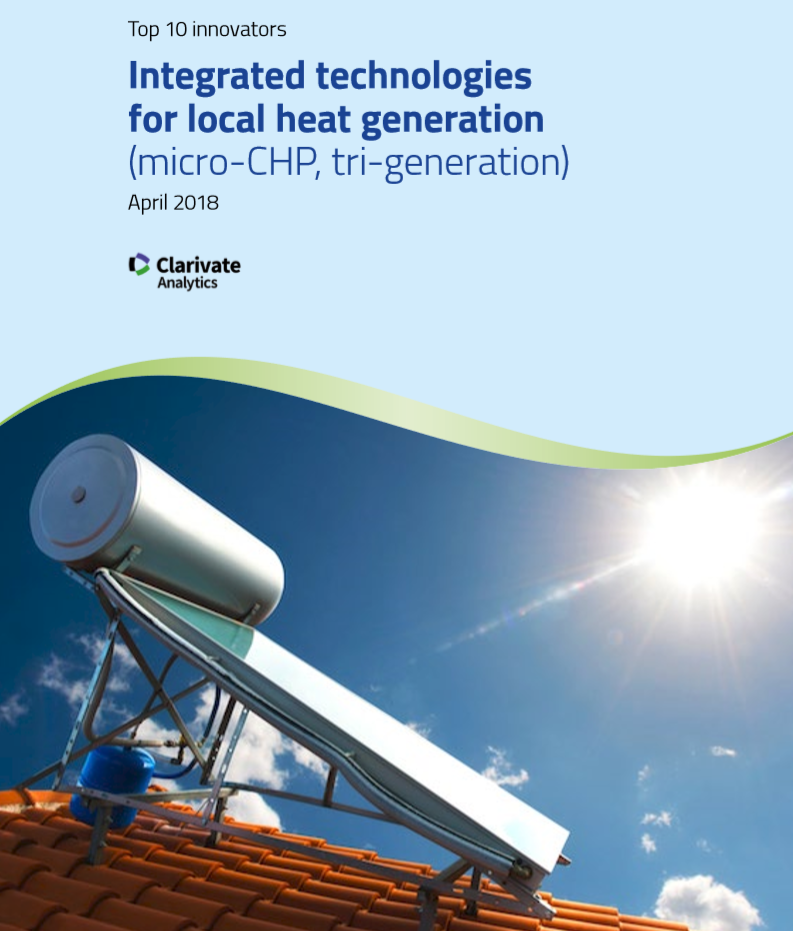 <p>The top 10 innovators in: Integrated technologies for local heat generation (micro-CHP, tri-generation)</p>
